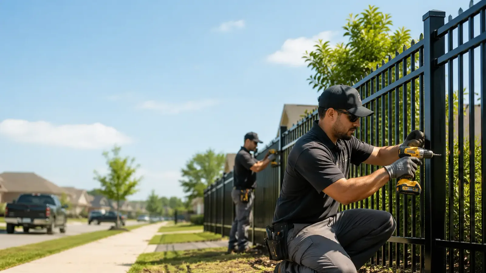 Metal Fence Installation in Eau Claire, WI